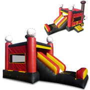 giant inflatable slide combo